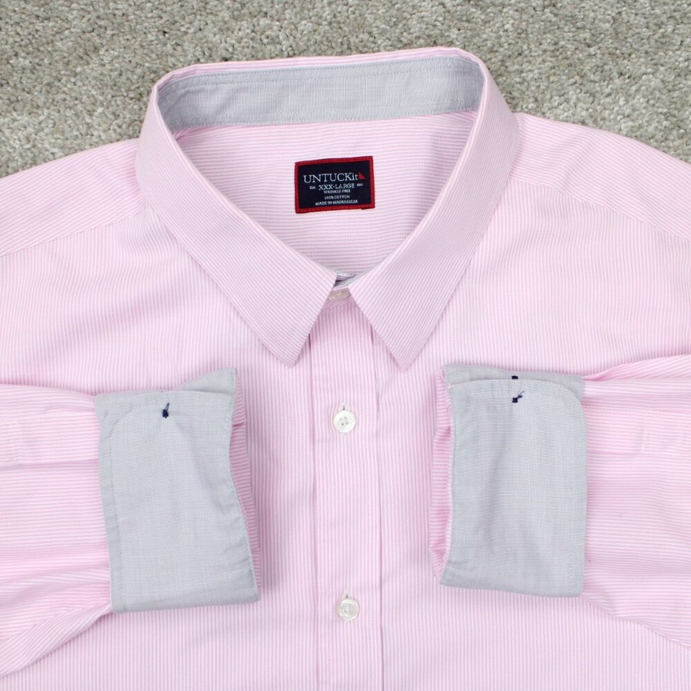 UNTUCKit Pink Casual Button Down Shirt